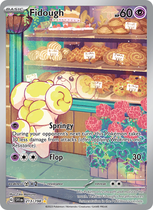 Fidough (213/198) Holographic card image