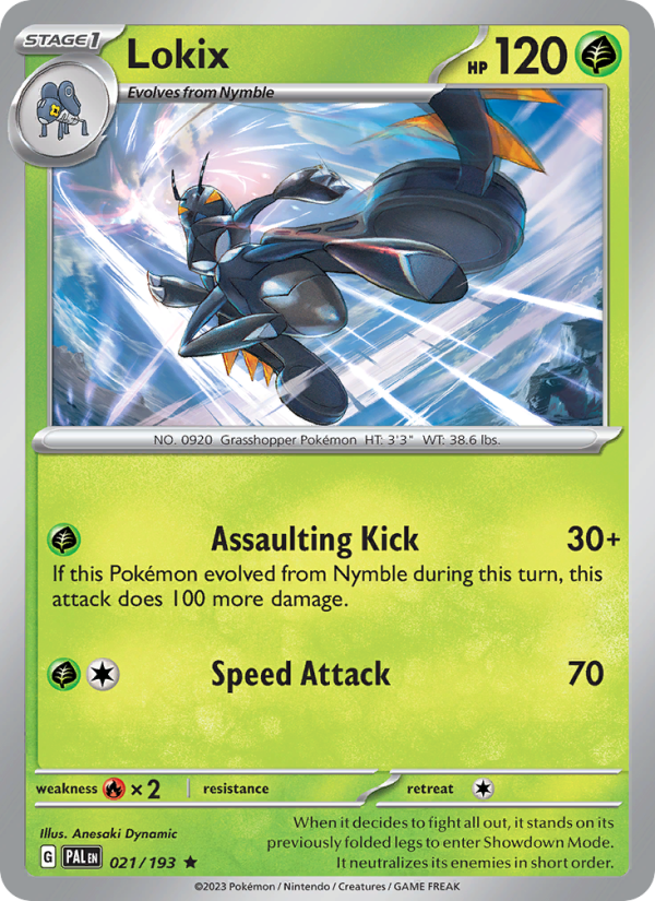 Lokix (021/193) Reverse Holo card image