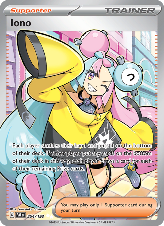 Iono (254/193) Holographic card image