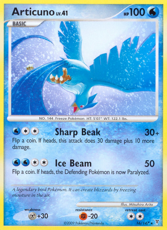 Articuno (016/147) Reverse Holo card image