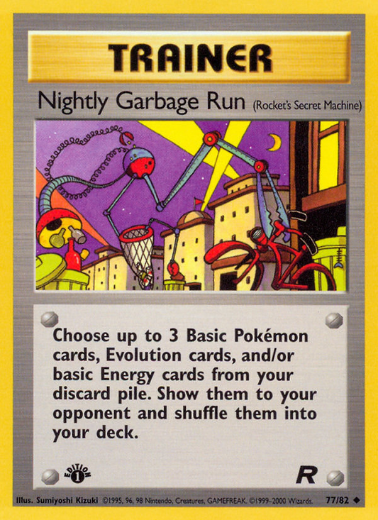 Nightly Garbage Run (077/82) Reverse Holo card image