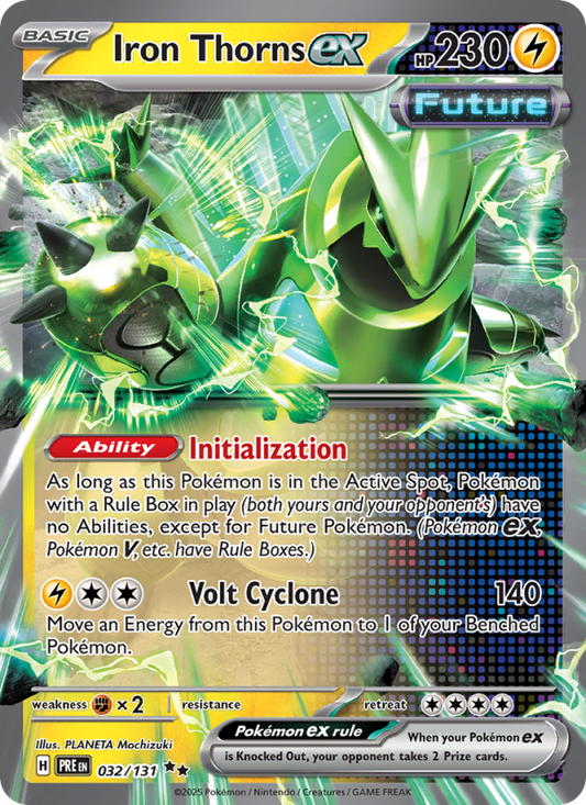 Iron Thorns ex (032/131) Reverse Holo card image