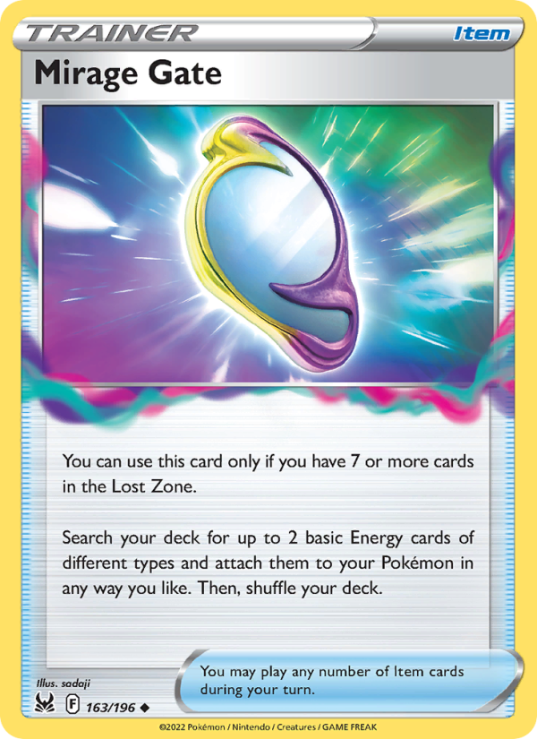Mirage Gate (163/196) Reverse Holo card image