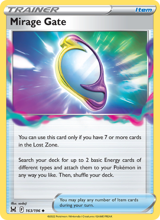 Mirage Gate (163/196) Reverse Holo card image
