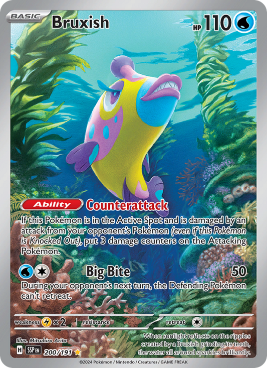 Bruxish (200/191) Holographic card image