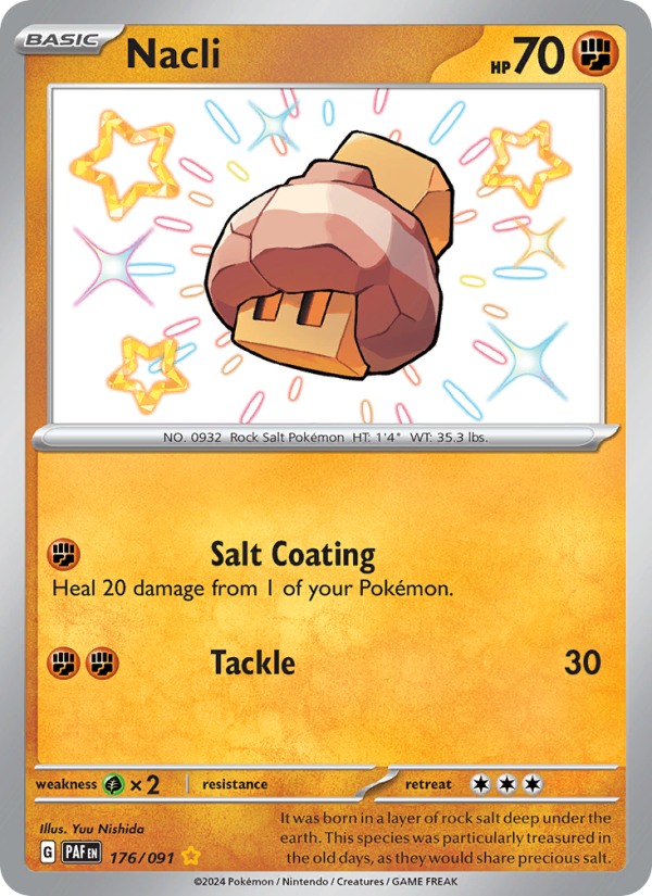 Nacli (176/91) Holographic card image