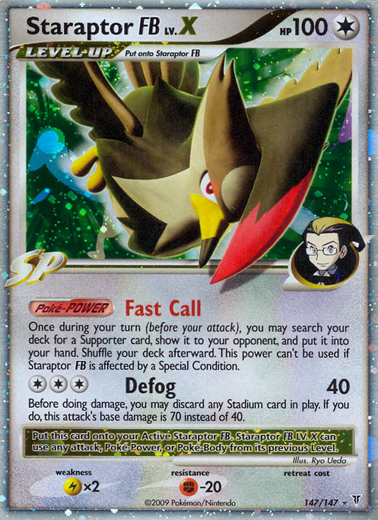 Staraptor FB (147/147) Reverse Holo card image