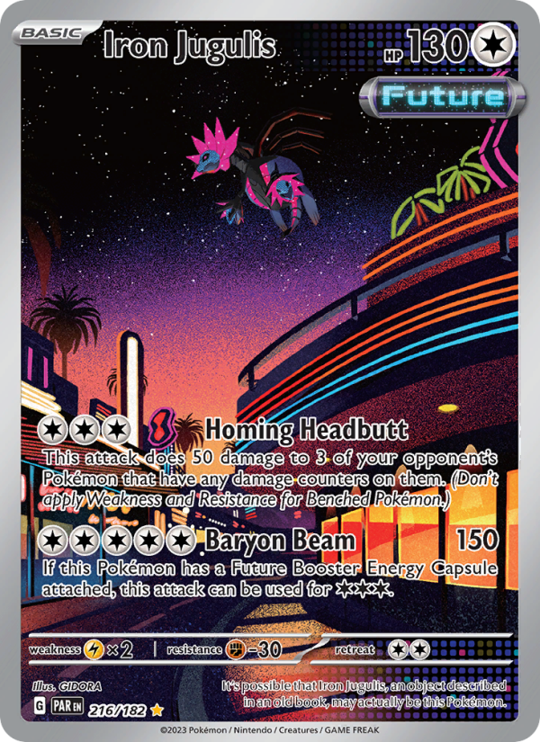 Iron Jugulis (216/182) Holographic card image