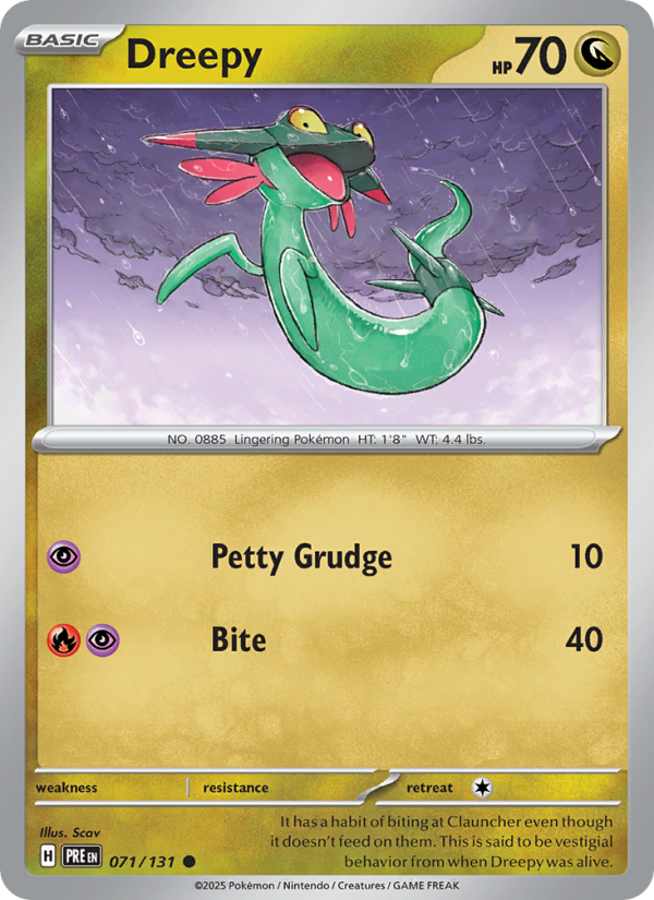 Dreepy (071/131) Reverse Holo card image