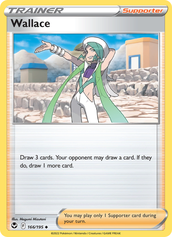 Wallace (166/195) Reverse Holo card image