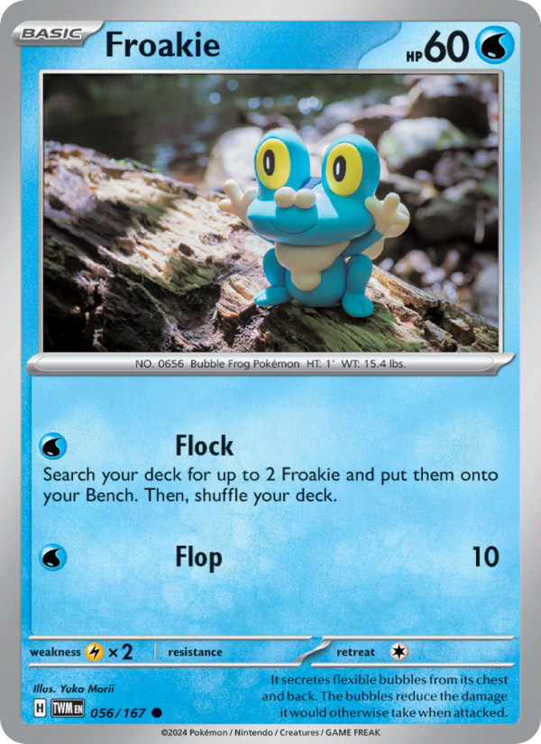 Froakie (056/167) Reverse Holo card image