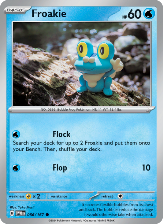 Froakie (056/167) Reverse Holo card image