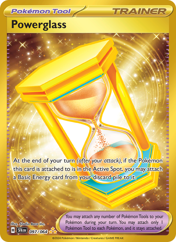 Powerglass (097/64) Holographic card image