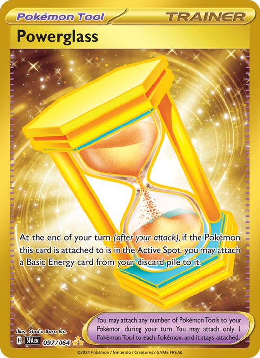 Powerglass (097/64) Holographic card image