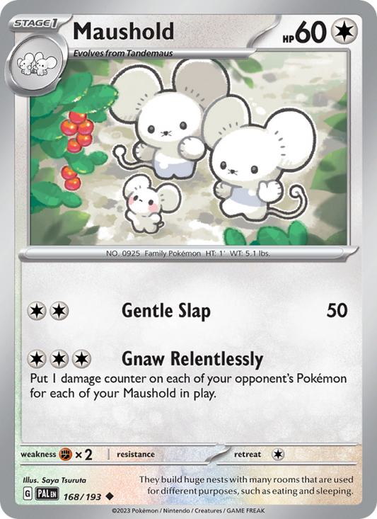 Maushold (168/193) Reverse Holo card image