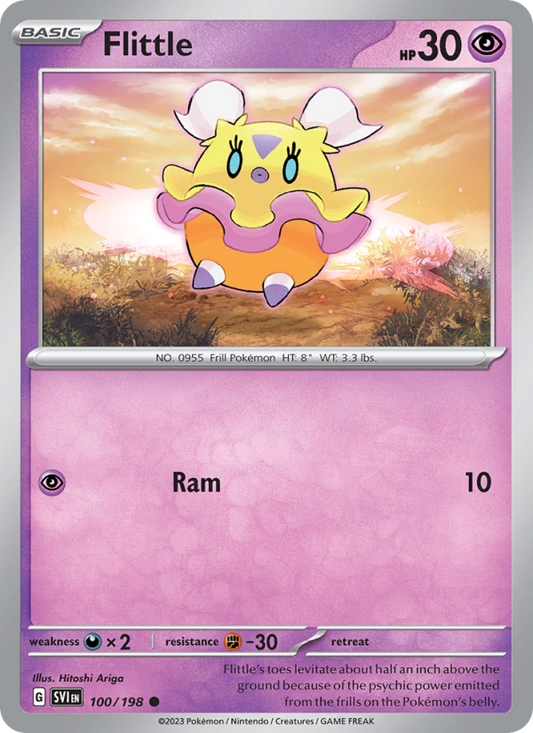 Flittle (100/198) Reverse Holo card image