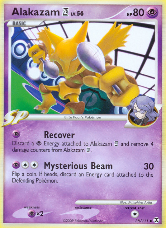 Alakazam 4 (038/111) Reverse Holo card image