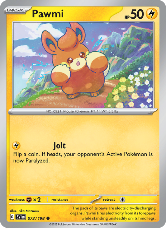 Pawmi (073/198) Reverse Holo card image