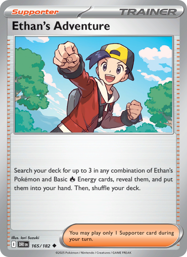 Ethan's Adventure (165/182) Reverse Holo card image
