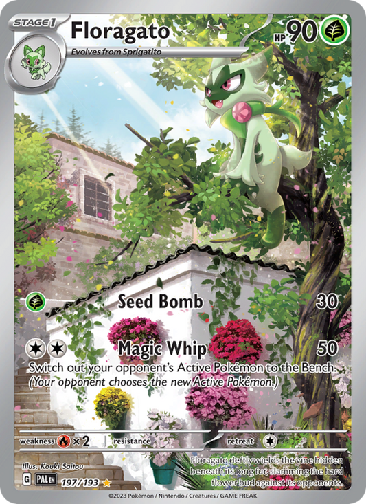 Floragato (197/193) Holographic card image