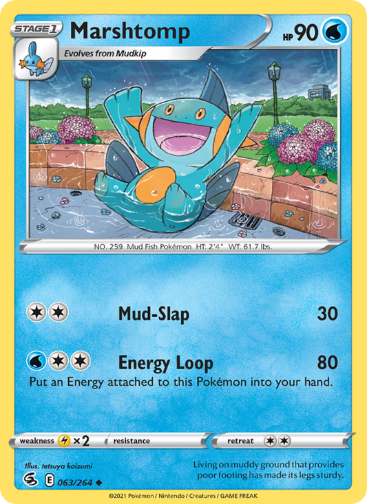 Marshtomp (063/264) Reverse Holo card image