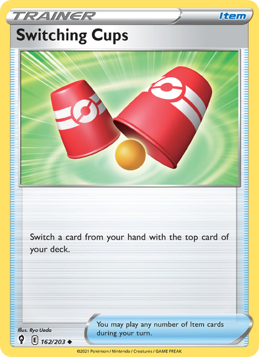 Switching Cups (162/203) Reverse Holo card image