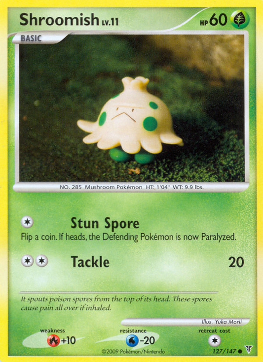 Shroomish (127/147) Reverse Holo card image