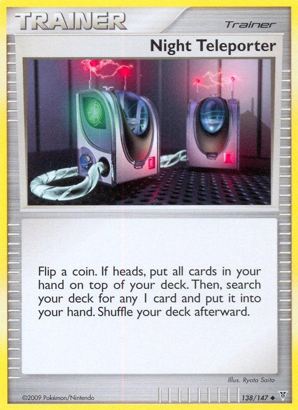 Night Teleporter (138/147) Reverse Holo card image