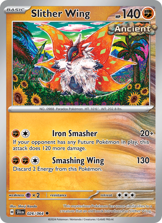 Slither Wing (026/64) Reverse Holo card image