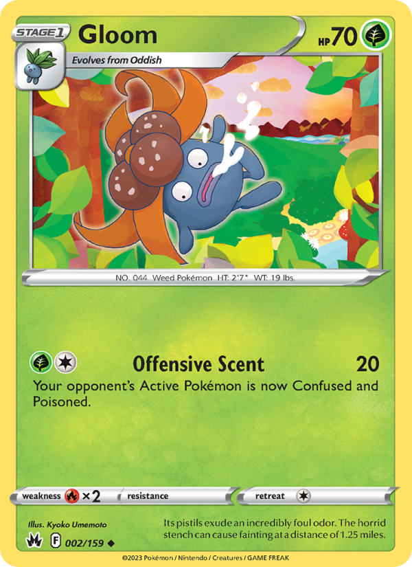 Gloom (002/159) Reverse Holo card image