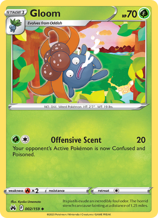 Gloom (002/159) Reverse Holo card image