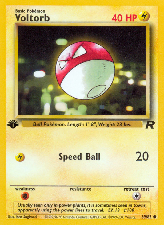 Voltorb (069/82) Reverse Holo card image