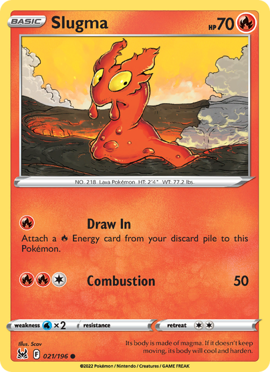 Slugma (021/196) Reverse Holo card image