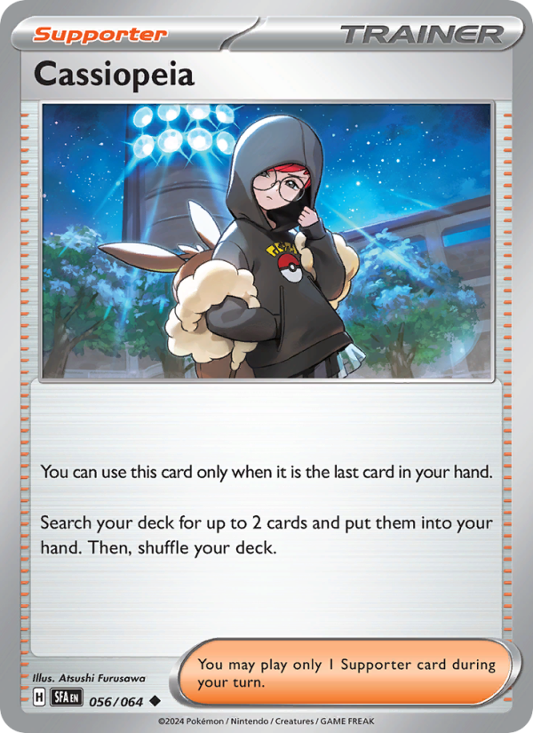 Cassiopeia (056/64) Reverse Holo card image