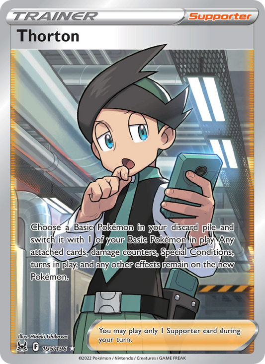 Thorton (195/196) Holographic card image