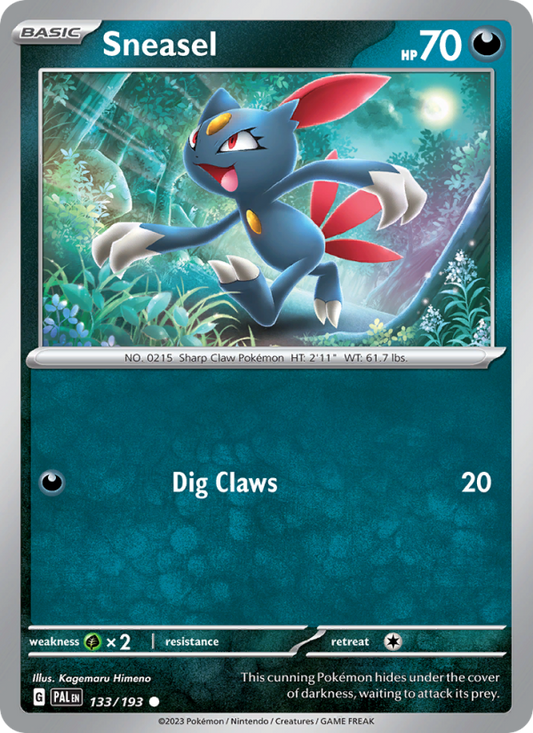 Sneasel (133/193) Reverse Holo card image
