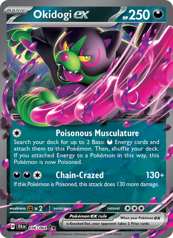 Okidogi ex (036/64) Holographic card image
