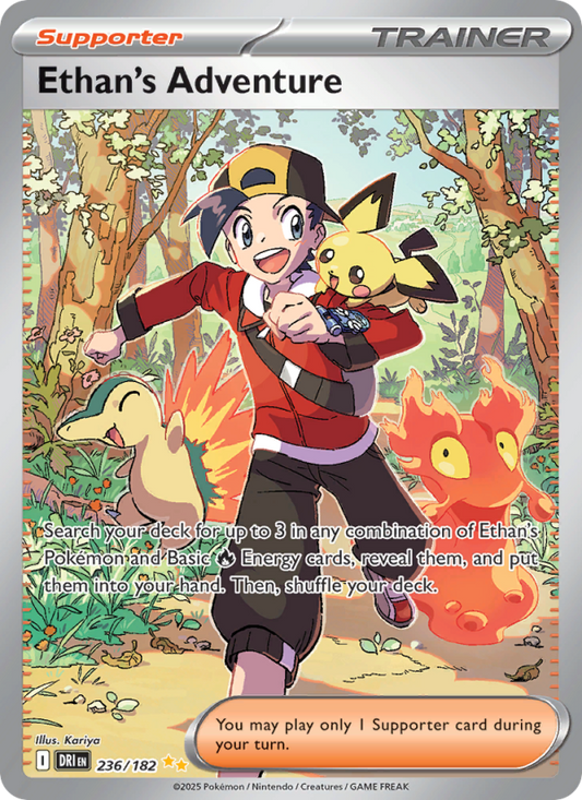 Ethan's Adventure (236/182) Reverse Holo card image