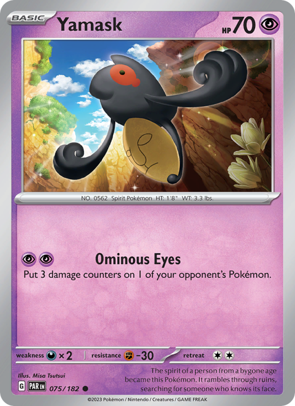 Yamask (075/182) Reverse Holo card image