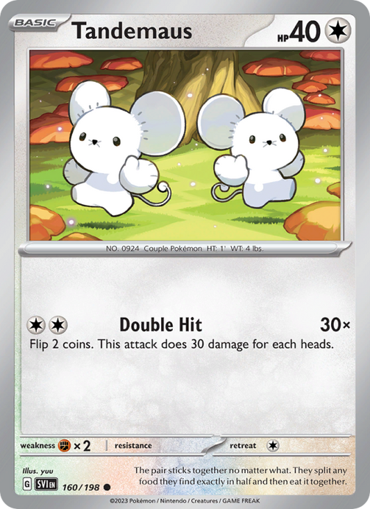 Tandemaus (160/198) Reverse Holo card image