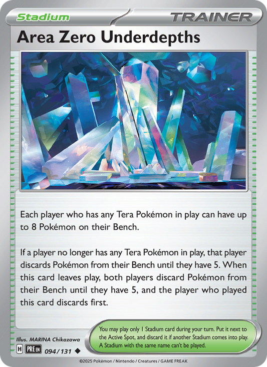 Area Zero Underdepths (094/131) Reverse Holo card image