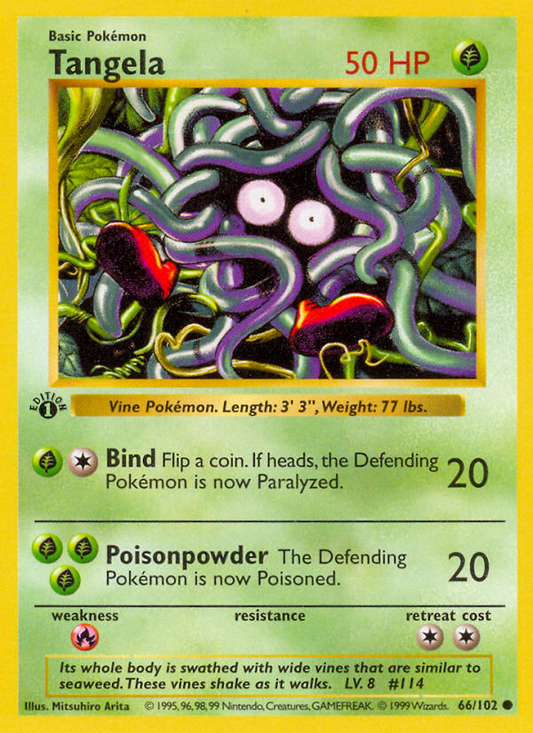 Tangela (066/102) Reverse Holo card image