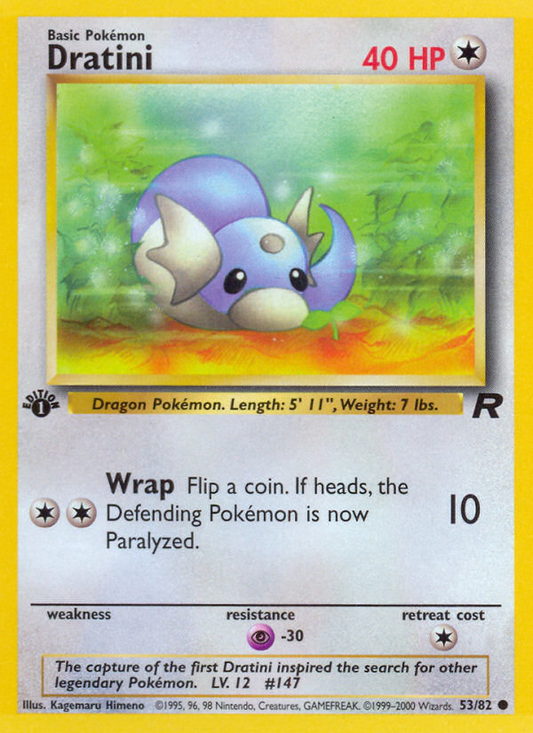 Dratini (053/82) Reverse Holo card image