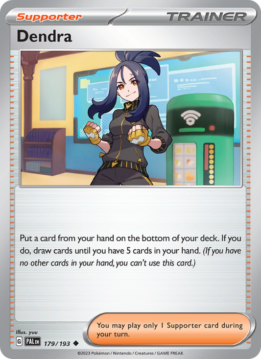 Dendra (179/193) Reverse Holo card image
