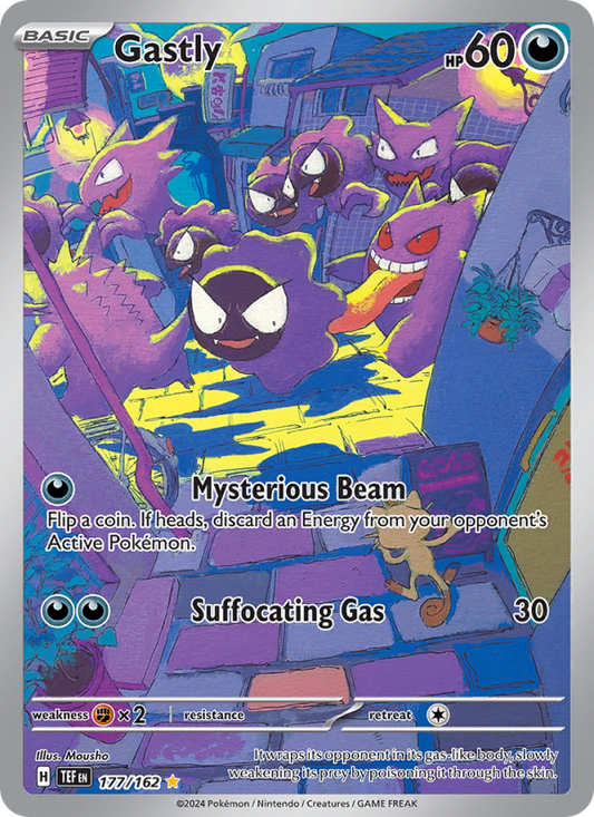 Gastly (177/162) Holographic card image