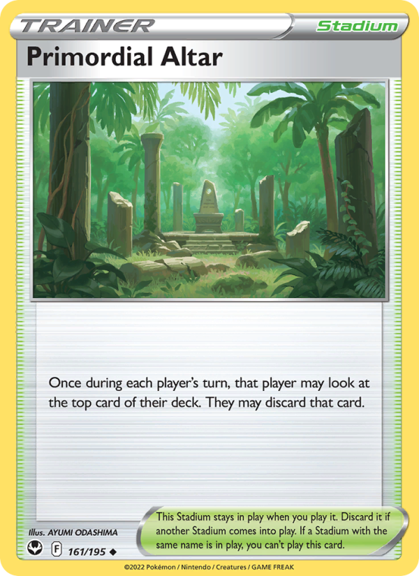 Primordial Altar (161/195) Reverse Holo card image