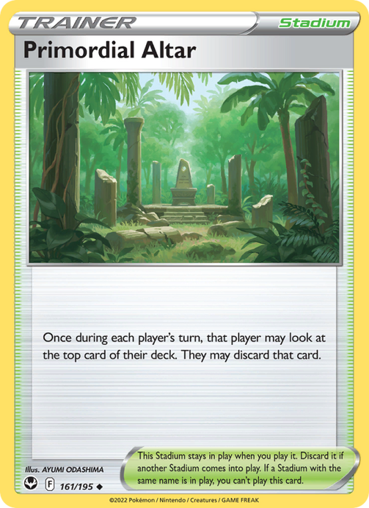Primordial Altar (161/195) Reverse Holo card image