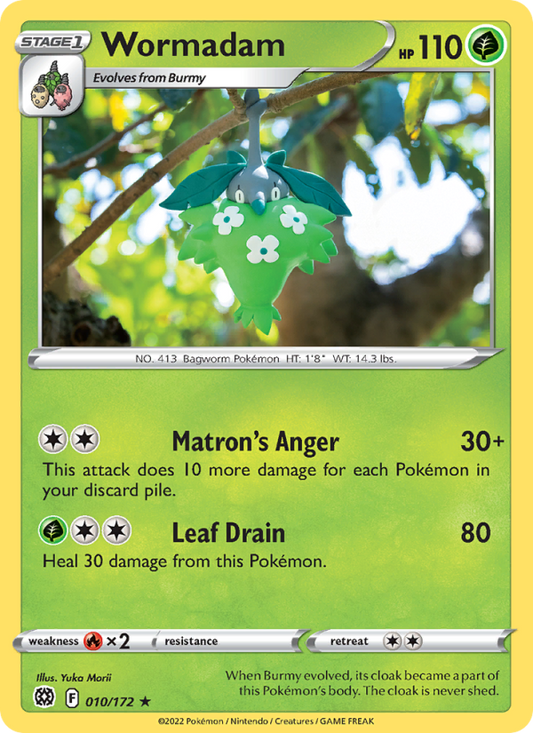 Wormadam (010/172) Reverse Holo card image
