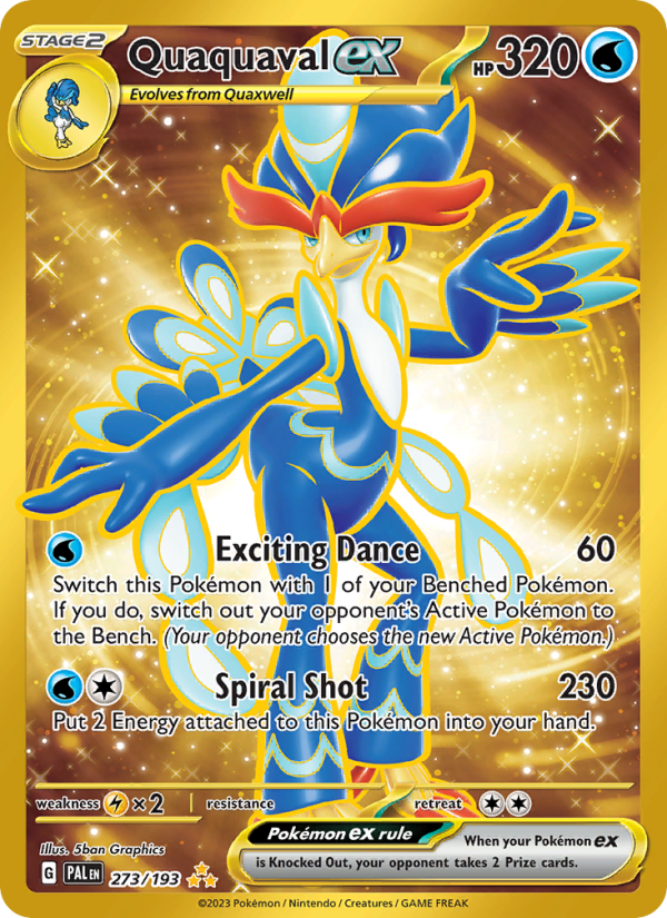 Quaquaval ex (273/193) Holographic card image
