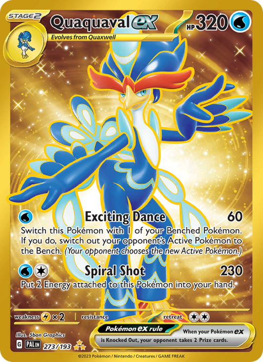 Quaquaval ex (273/193) Holographic card image